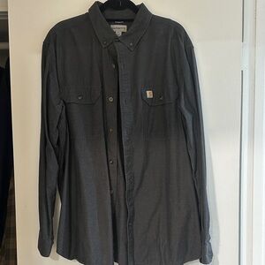 Carhartt Charcoal Long Sleeve Shirt